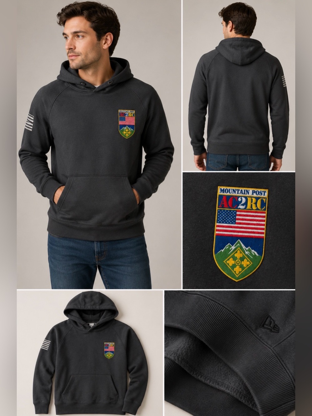New Era ‘Fort Carson AC2RC’ Army Pullover Hoodie